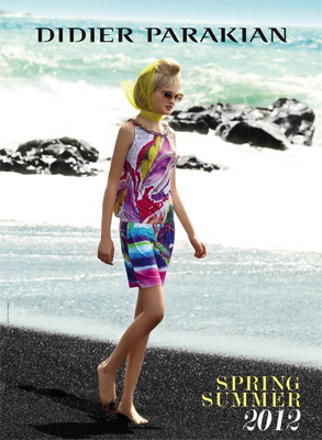 Advertising campaign for Didier Parakian Spring Summer 2012